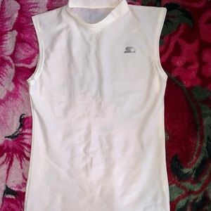Sweating tank top!